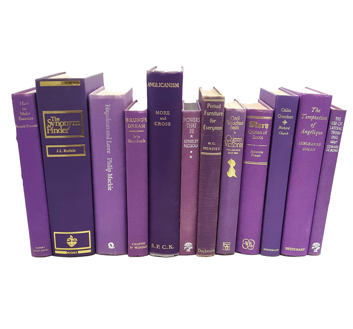 Books by the Metre: Vintage Purple