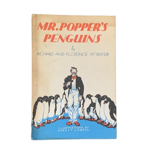 Mr. Popper's Penguins by Richard &amp; Florence Atwater 1938 - First Edition