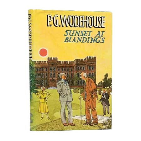 Sunset at Blandings by P.G Wodehouse 1978 - BCA