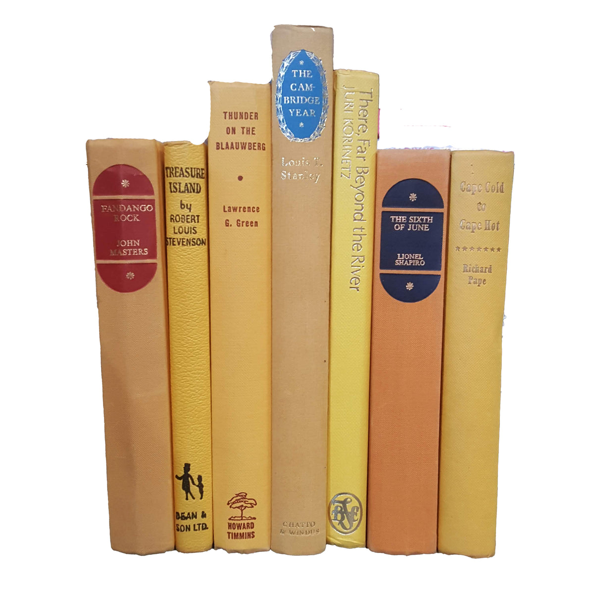 Books by the Metre: Vintage Yellow