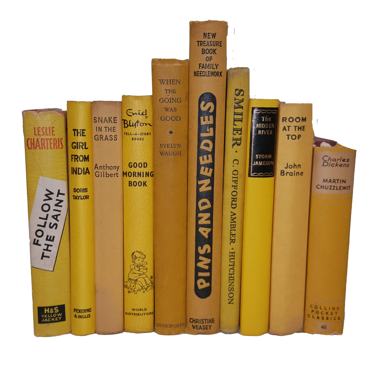 Books by the Metre: Vintage Yellow