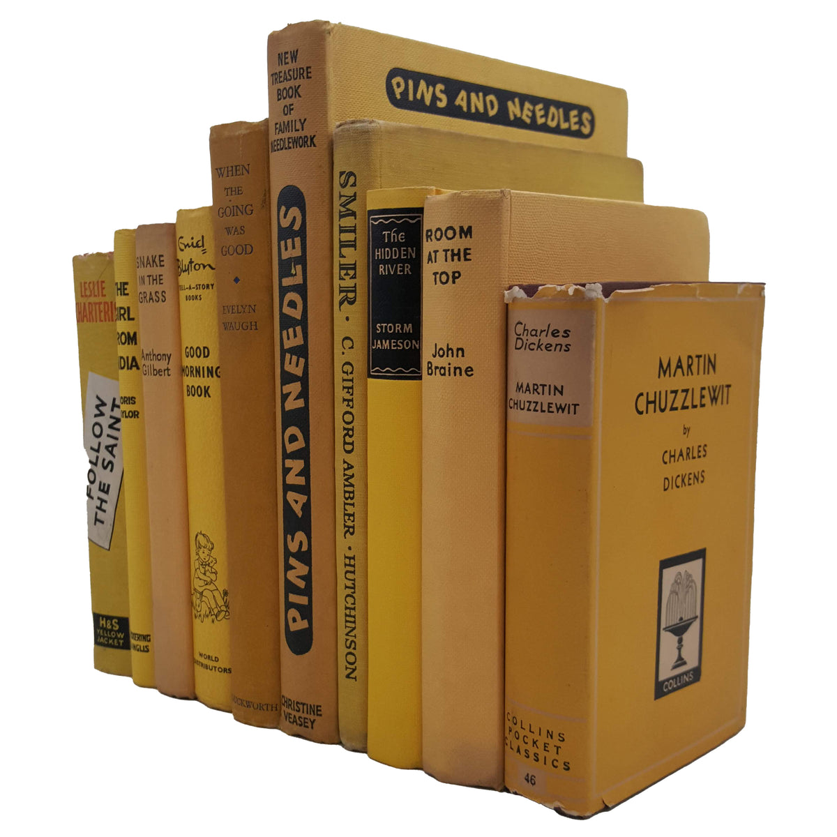 Books by the Metre: Vintage Yellow