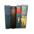 Decorative Collection: Four Blue and Green Vintage Books