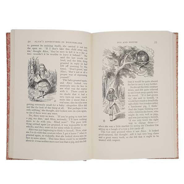 Alice's Adventures in Wonderland and Through The Looking Glass Lewis Carroll 1954-7