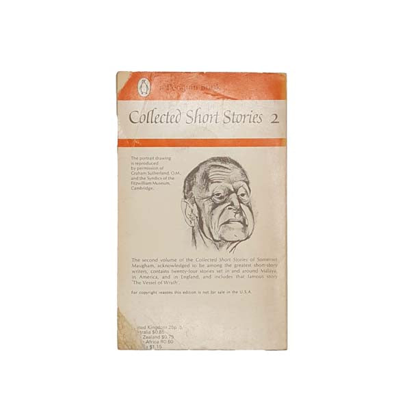 Collected Short Stories Volume 2 by W. Somerset Maugham, penguin, 1963