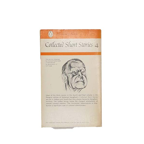 W. Somerset Maugham's Collected Short Stories Volume 4, 1963-69