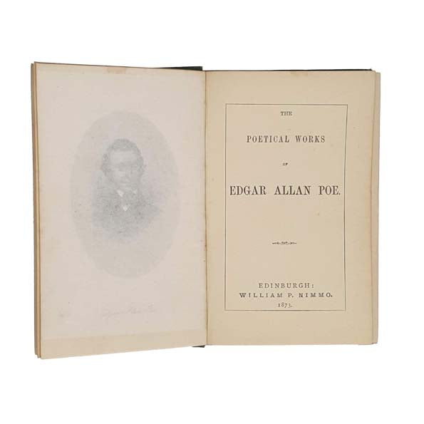 Edgar Allan Poe's Poetical Works 1873 - W. P Nimmo