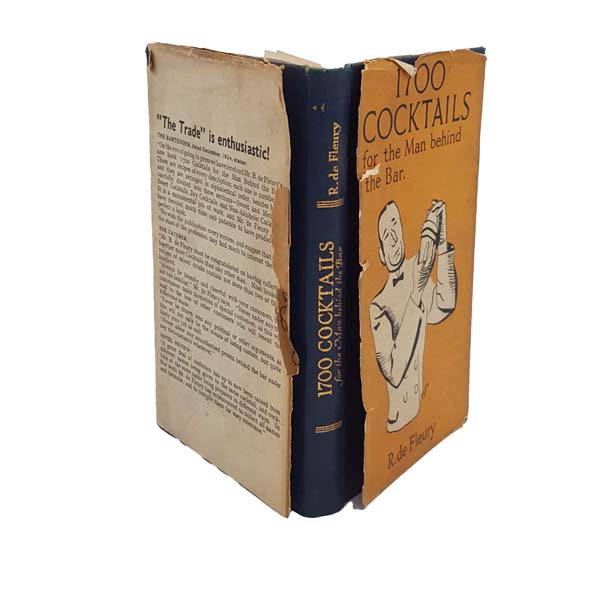 1700 Cocktails for the Man behind the Bar by R. de Fleury 1934