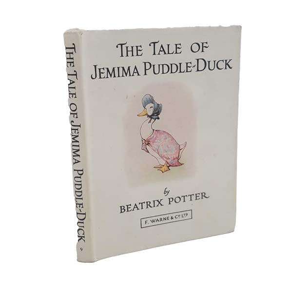 Beatrix Potter's The Tale of Jemima Puddle-Duck - White DJ, Grey Cover