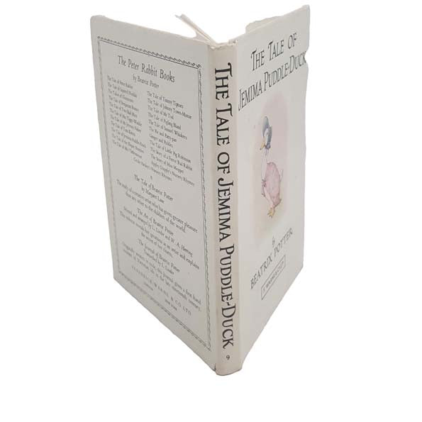 Beatrix Potter's The Tale of Jemima Puddle-Duck - White DJ, Grey Cover