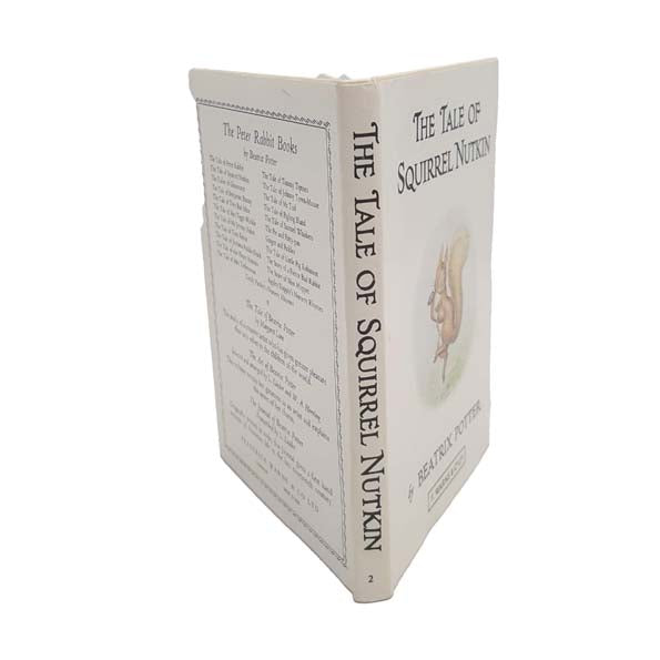 Beatrix Potter’s The Tale of Squirrel Nutkin - Dustjacket, beige cover