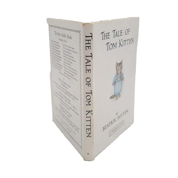 Beatrix Potter's Tom Kitten - White DJ, Beige Cover