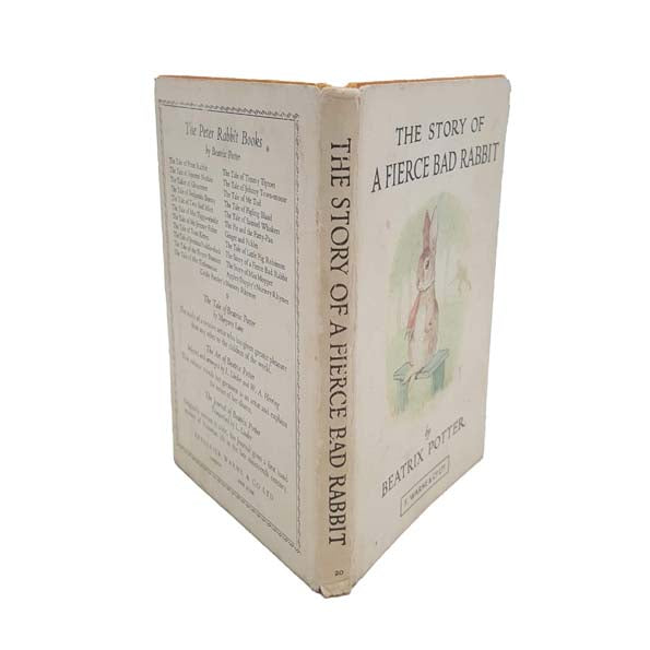 Beatrix Potter's The Story of a Fierce Bad Rabbit - In dust-jacket