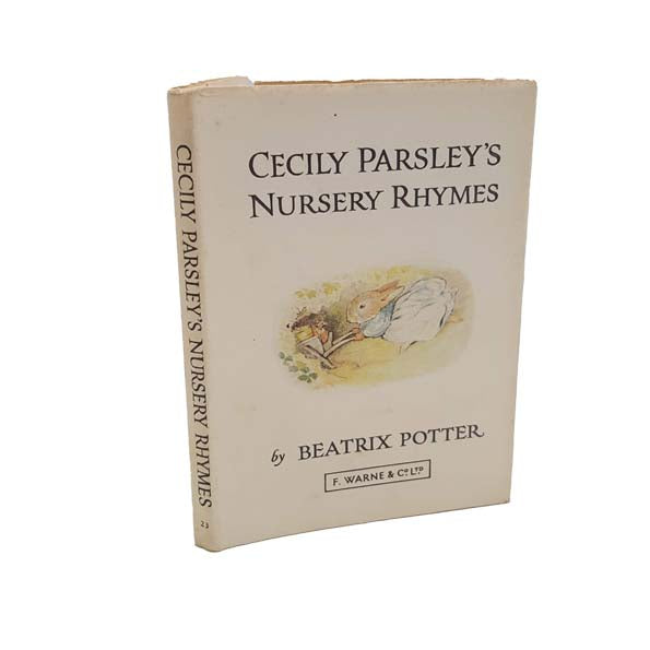 Beatrix Potter's Cecily Parsley's Nursery Rhymes - White DJ, Beige Cover
