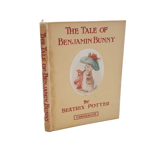 Beatrix Potter's The Tale of Benjamin Bunny - Vintage Beige Cover