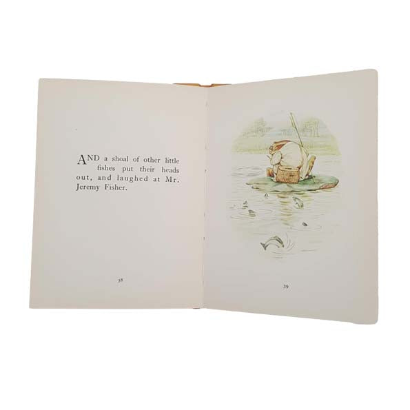Beatrix Potter’s The Tale of Jeremy Fisher - Orange Cover