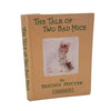 Beatrix Potter's The Tale of Two Bad Mice - Beige/Orange early edition