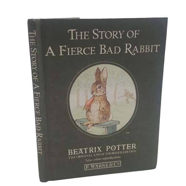 Beatrix Potter’s A Fierce Bad Rabbit - Vintage, Green Cover