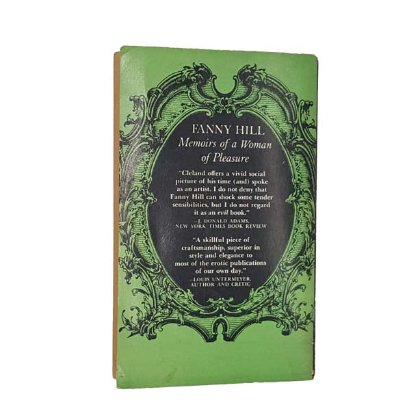 John Cleland's Memoirs of a Woman of Pleasure Fanny Hill