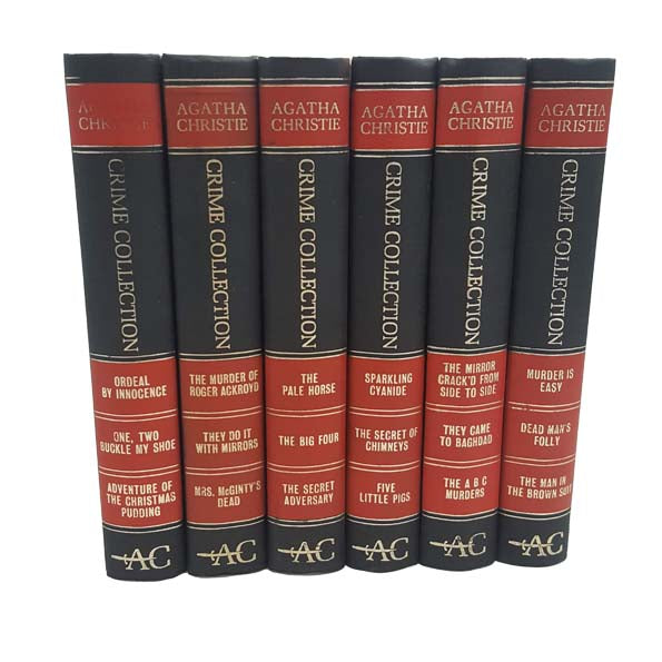 Agatha Christie Crime Collection - 6 Books - Hamlyn, 1969-72