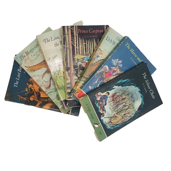 C. S. Lewis' The Chronicles of Narnia Box Set - Puffin, 1966
