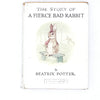 Beatrix Potter's The Story of a Fierce Bad Rabbit - White Cover