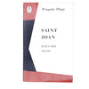 Vintage Penguin Saint Joan by Bernard Shaw 1958-1964