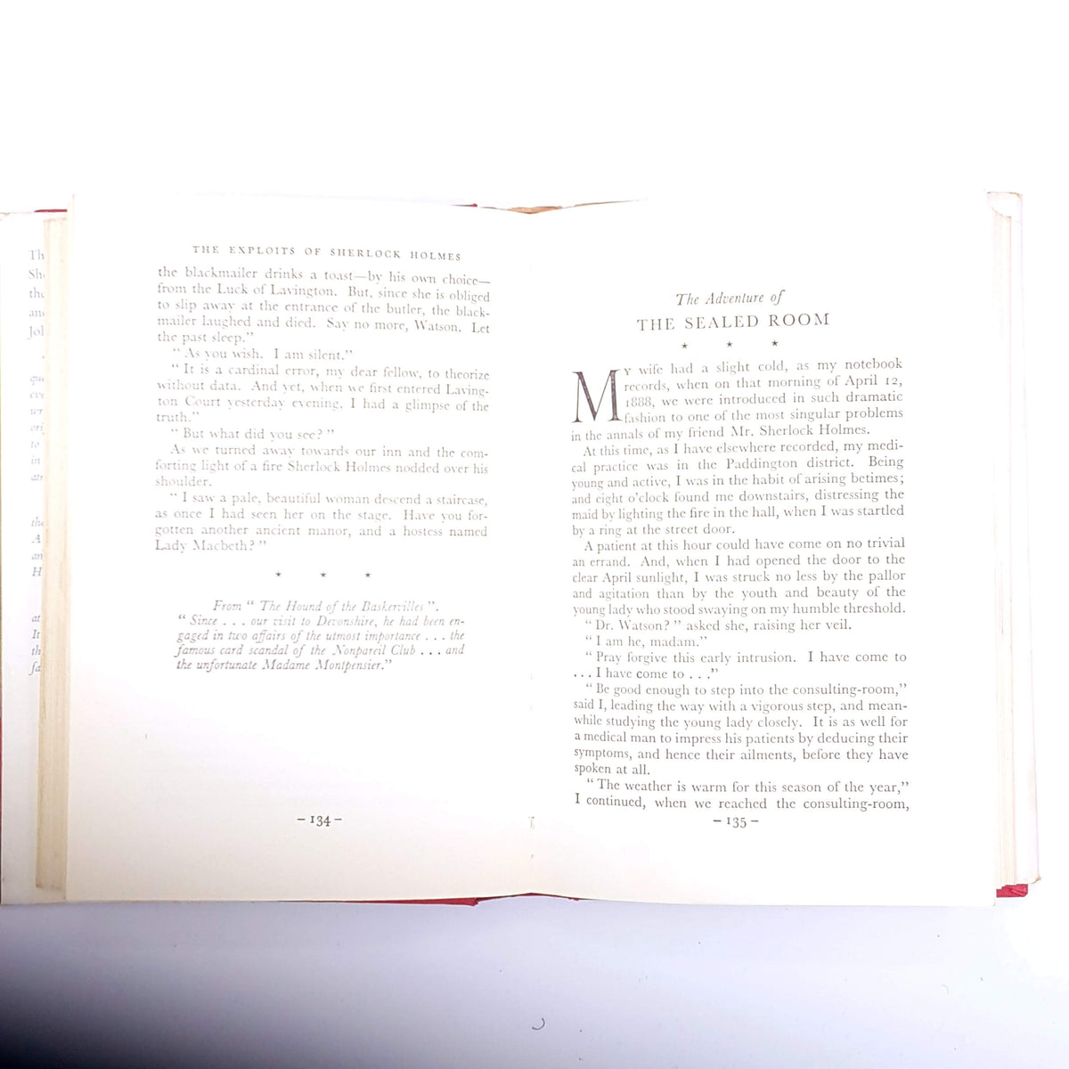 The Exploits of Sherlock Holmes by Adrian Conan Doyle and John Dickson Carr.