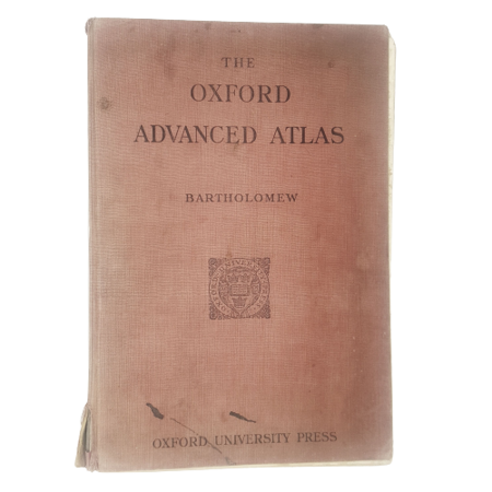 The Oxford Advanced Atlas by J. Bartholomew - Oxford, 1936