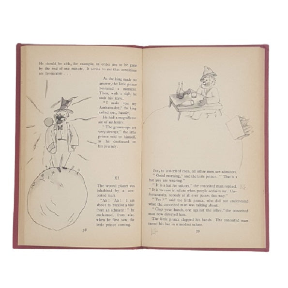 The Little Prince by Antoine de Saint-Exupery - BCA, 1975