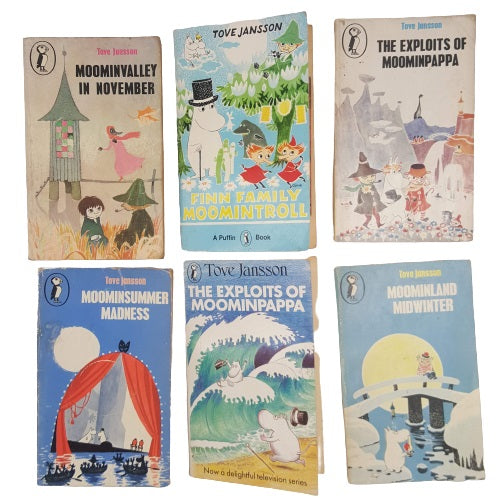 The Moomins - Six Puffin Book Collection, c.1970