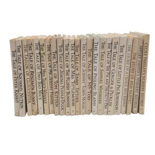 Beatrix Potter’s The Peter Rabbit Books - Complete Set of 23 Books