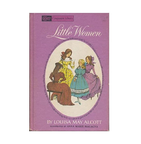 Little Women &amp; Little Men by Louisa May Alcott 1963 - Companion Library