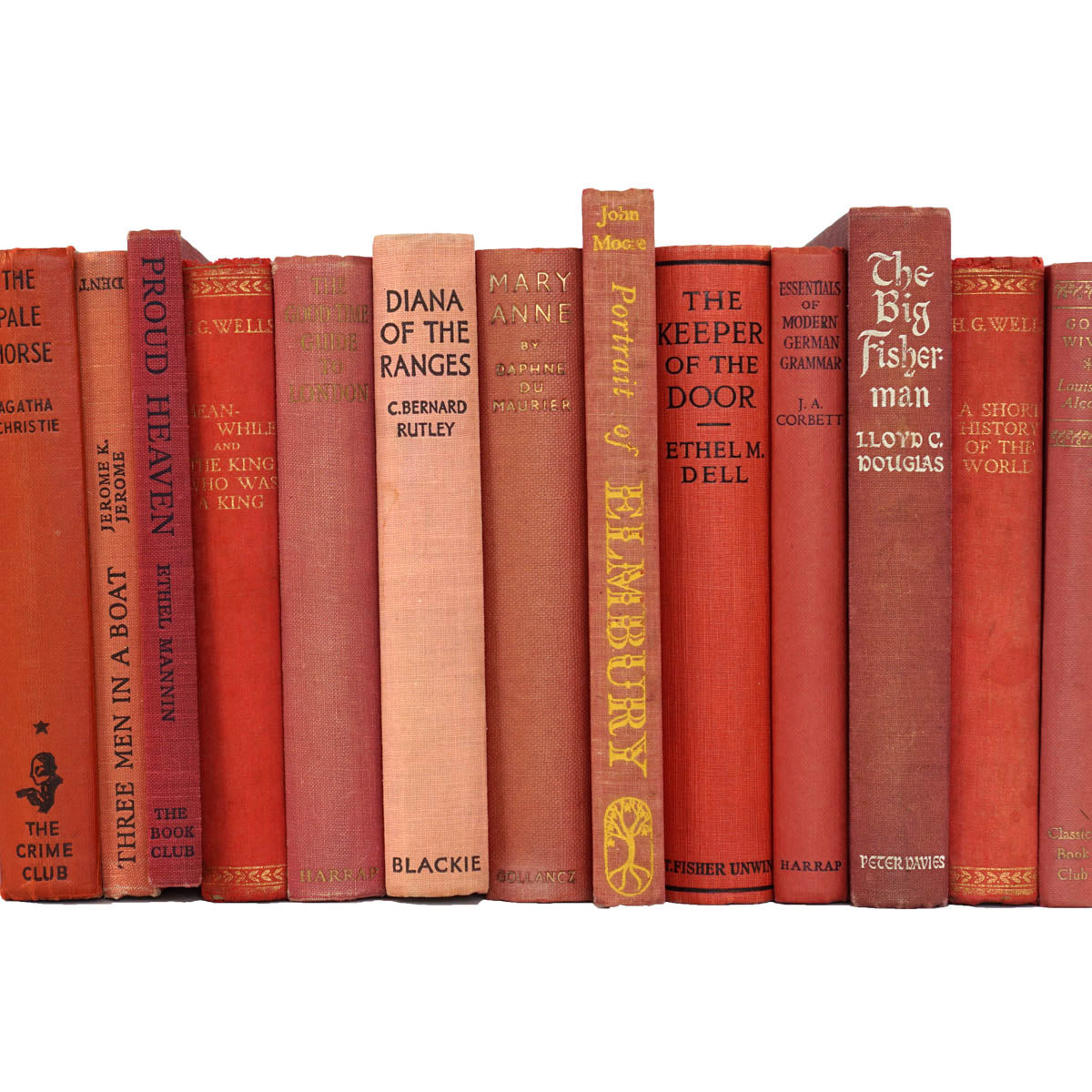 BOOKS BY THE METRE: Vintage Pink