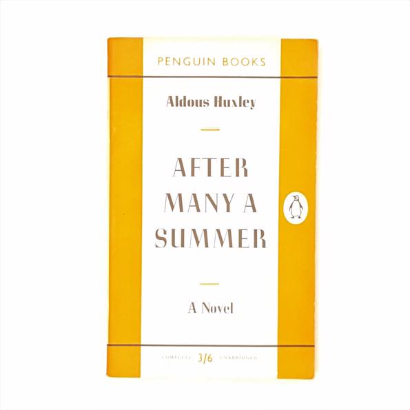 Aldous Huxley's After Many a Summer 1959 - Penguin