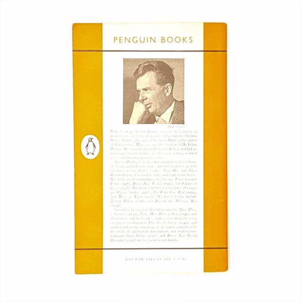 Aldous Huxley's After Many a Summer 1959 - Penguin