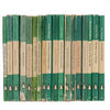 Collection of Green Vintage Penguin Books