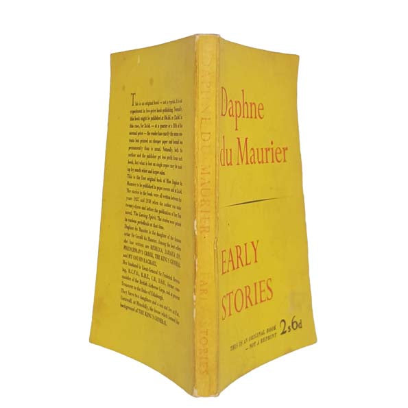 Daphne Du Maurier's Early Stories 1955 - First Edition