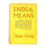 Aldous Huxley's Ends and Means 1938