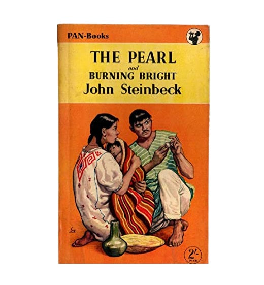 The Pearl and Burning Bright by Steinbeck – Pan (#279) 1955