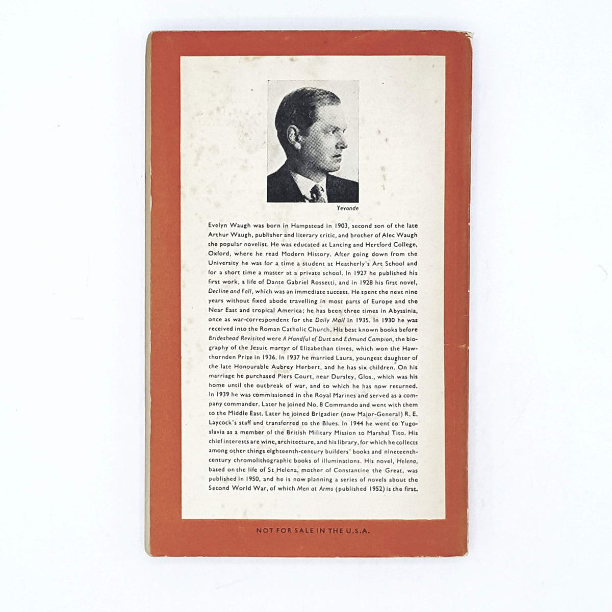 Put Out More Flags by Evelyn Waugh c1951