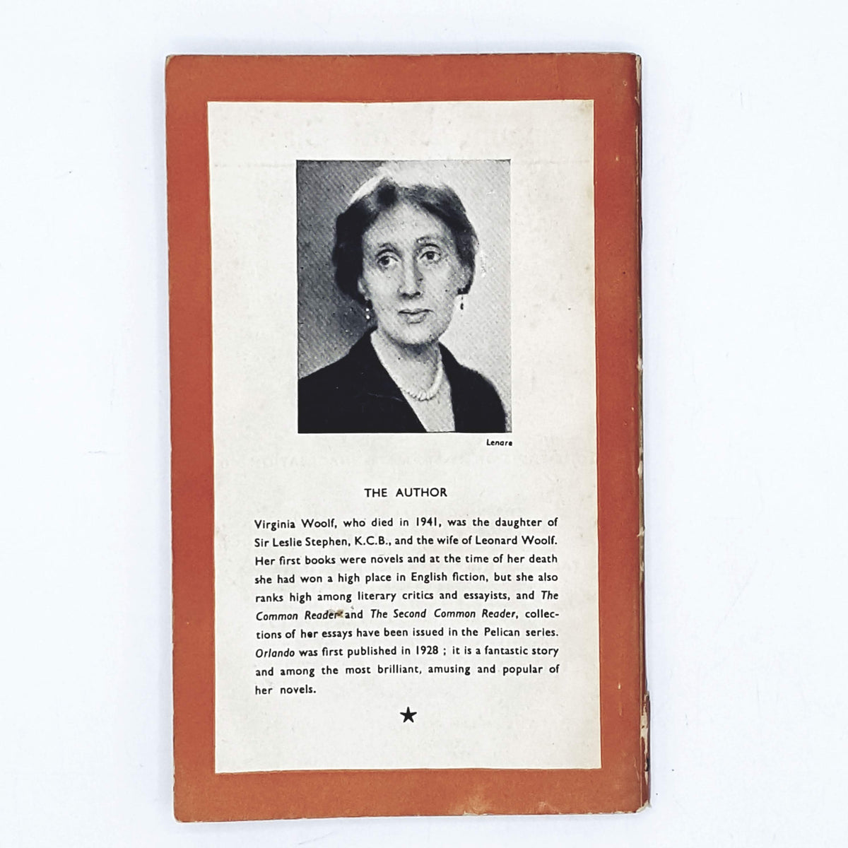 Virginia Woolf's Orlando 1945