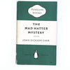The Mad Hatter Mystery by John Dickson Carr 1955