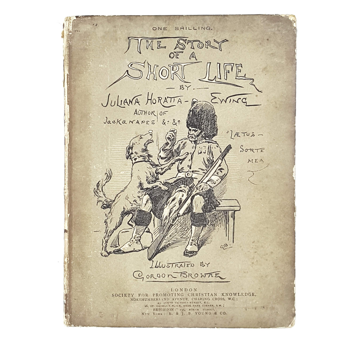 Illustrated The Story of a Short Life by Juliana Horatia Ewing 19C