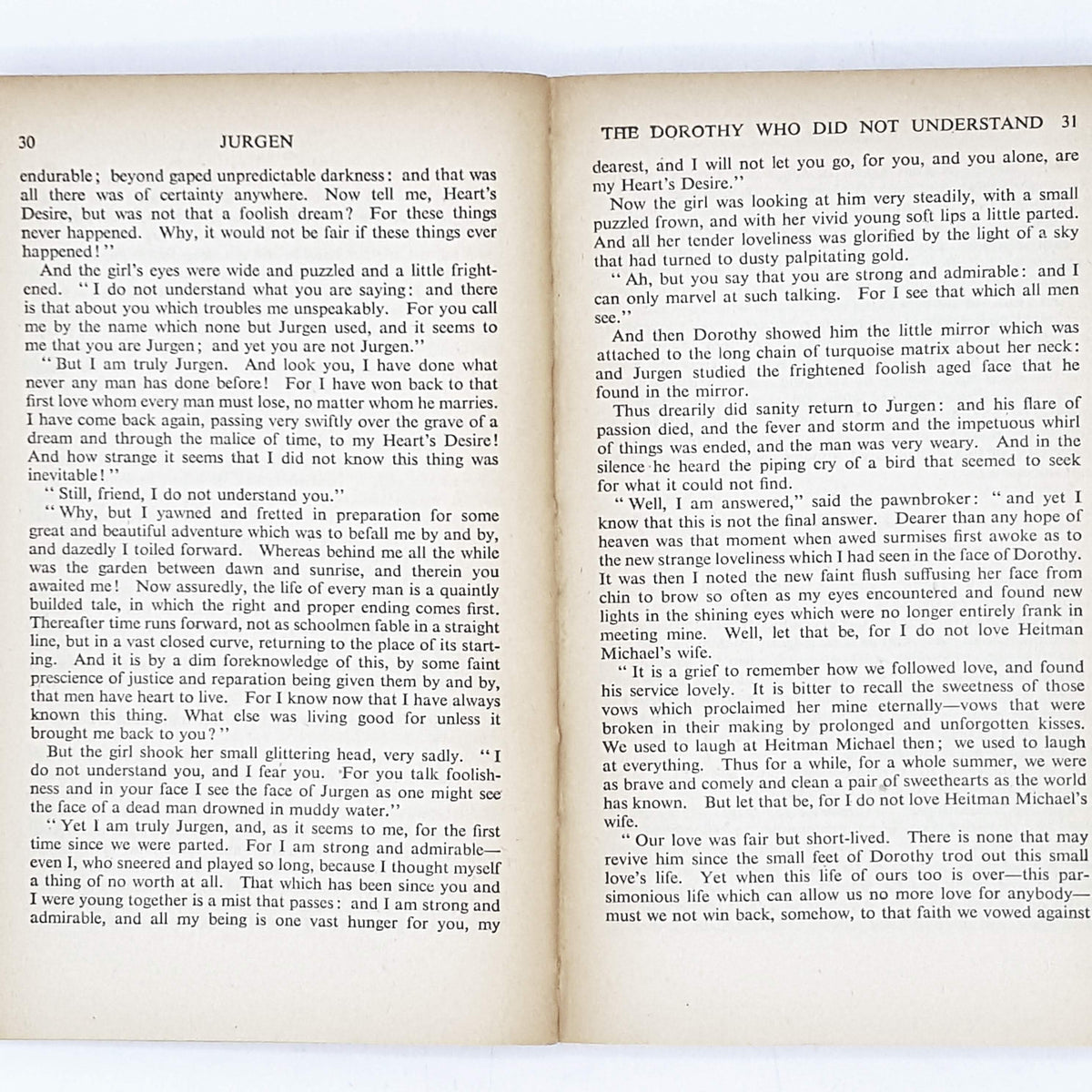 Jurgen by James Branch Cabell 1940