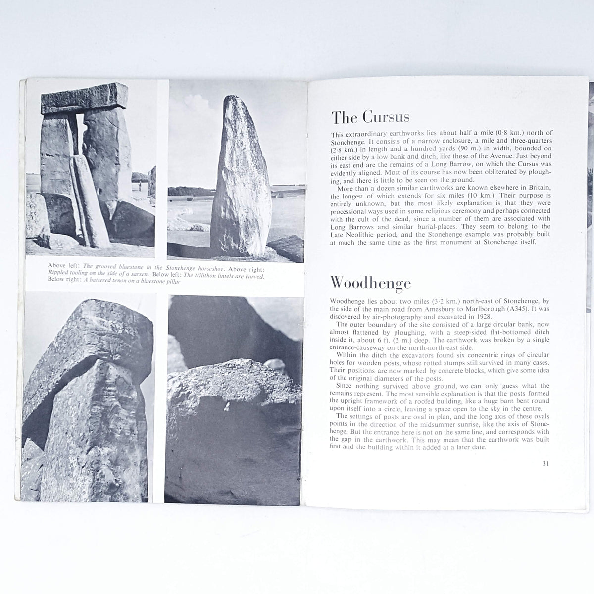Stonehenge and Avebury by R. J. C. Atkinson 1970
