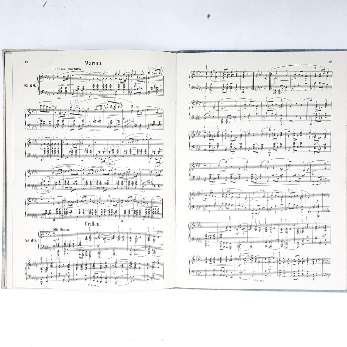 Unsere Meister by Schumann c1904