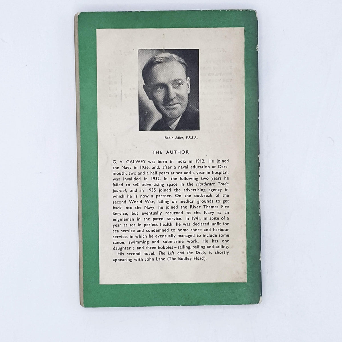 Murder on Leave by G. V. Galwey 1949
