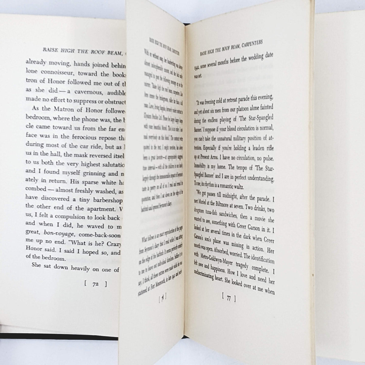 Raise High the Roof Beam, Carpenters and Seymour an Introduction by J. D. Salinger 1959