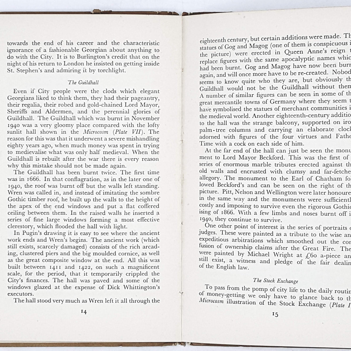 King Penguin: The Microcosm of London N. B. L. Pevsner 1940s